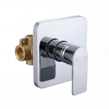 Chrome Single-Function Concealed Shower System Supplier for Bathroom Projects
