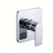 Chrome Single-Function Concealed Shower System Supplier for Bathroom Projects