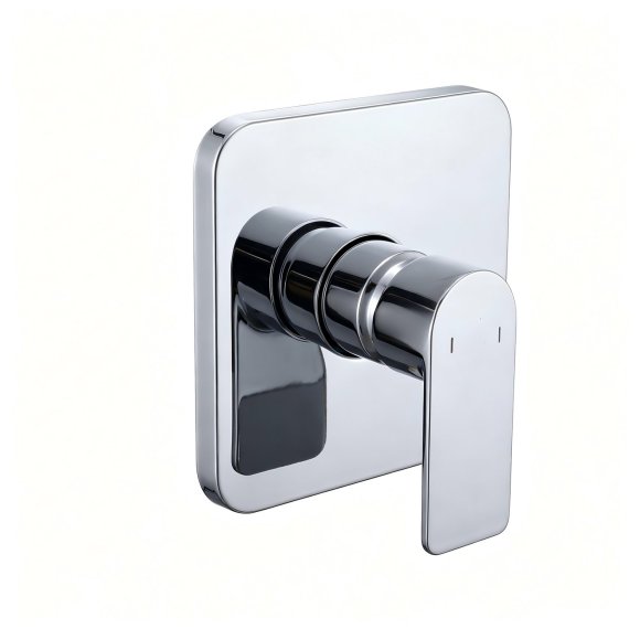 Chrome Single-Function Concealed Shower System Supplier for Bathroom Projects