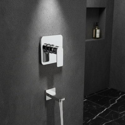 Chrome Single-Function Concealed Shower System Supplier for Bathroom Projects