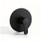 Matte Black Concealed Shower System Supplier with Single Lever Mixer Valve