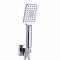 Chrome Dual-Function Concealed Shower System Supplier with Rain Head and Hand Shower