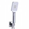 Chrome Dual-Function Concealed Shower System Supplier with Rain Head and Hand Shower
