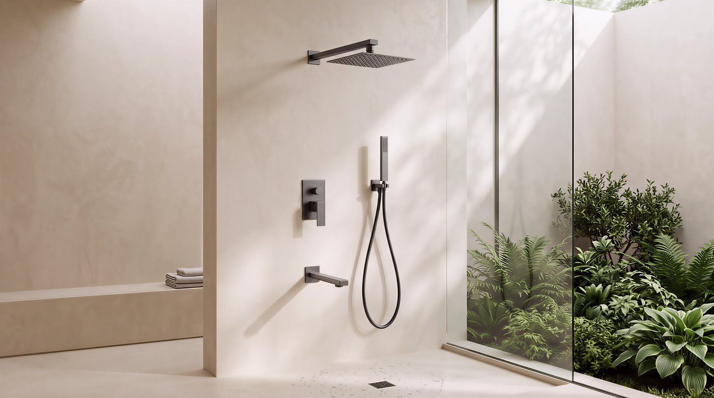 Slim SUS304 Pencil Handheld Shower Wand