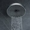 Matte Black Thermostatic Concealed Shower System Manufacturer with 3 Functions