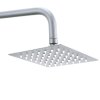 Chrome Dual-Function Concealed Shower System Supplier with Rain Head and Hand Shower