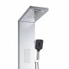 Chrome Shower Panel System Supplier with Rainfall and Hand Shower for Hotels