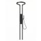 Matte Black Shower Panel System Supplier with Rainfall and Body Jets