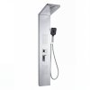 Chrome Shower Panel System Supplier with Rainfall and Hand Shower for Hotels