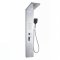 Chrome Shower Panel System Supplier with Rainfall and Hand Shower for Hotels