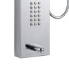 Chrome Multi-Function Shower Panel Wholesale Supplier with Rainfall and Body Jets
