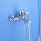 Wall Mounted Bathtub Faucet Supplier with Handheld Spray and Tub Spout