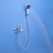Wall Mounted Bathtub Faucet Supplier with Handheld Spray and Tub Spout