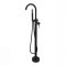 Matte Black Freestanding Bathtub Faucet Supplier with Handheld Spray for Modern Bathrooms