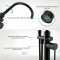 Matte Black Freestanding Bathtub Faucet Supplier with Handheld Spray for Modern Bathrooms