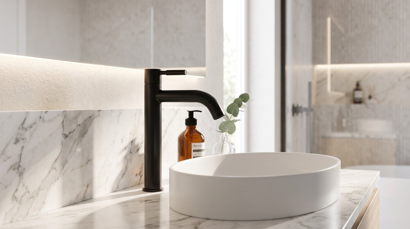 Quarter-Turn Ceramic Cartridge with Lever Handle