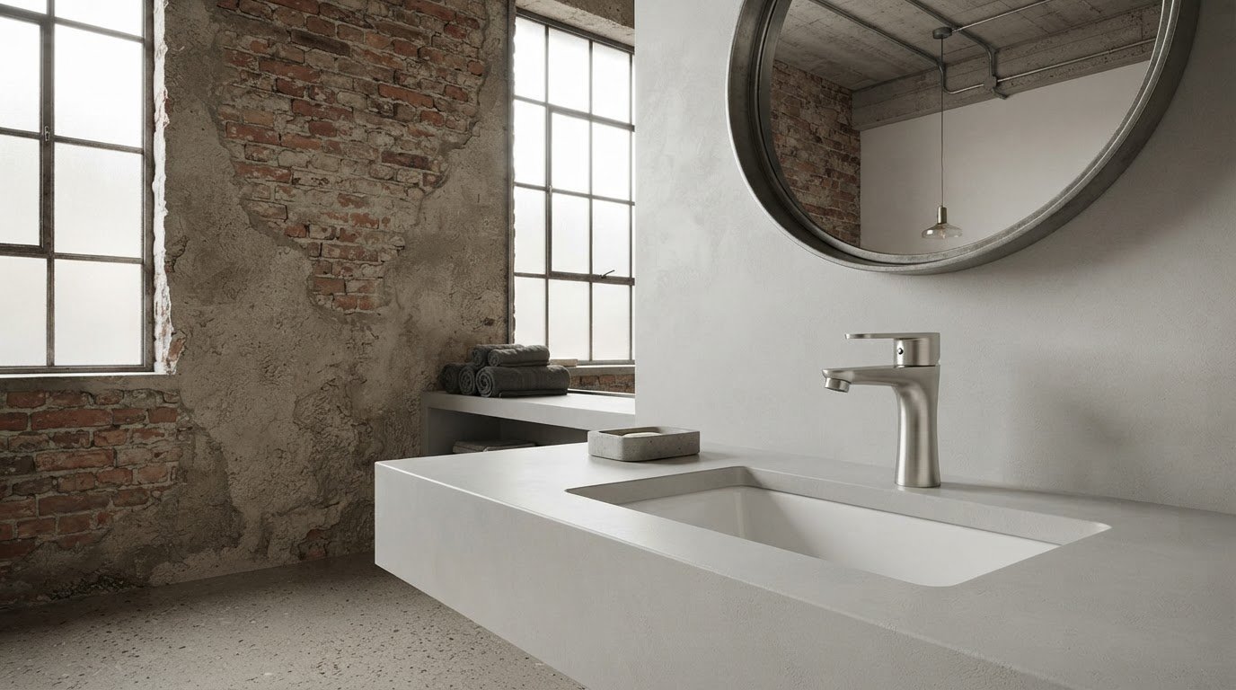 Brushed Surface That Resists Steam and Saline Water