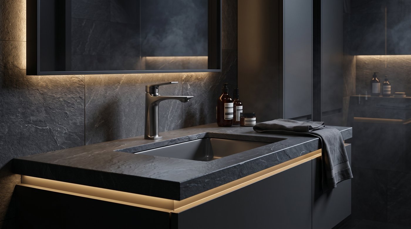 Vortex-Softened Outlet for Gentle Hand Washing