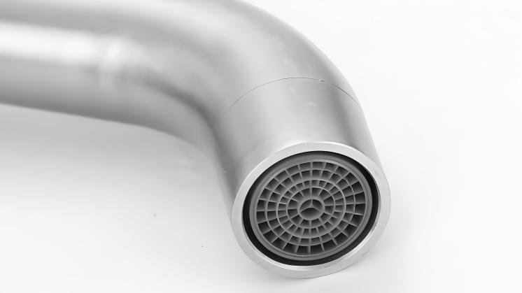 One-Piece Stainless Steel Basin Tap Construction