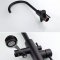 Matte Black Freestanding Bathtub Faucet Supplier with Handheld Spray for Modern Bathrooms