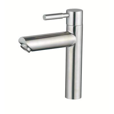 Brushed Nickel Elevated Basin Tap Wholesale Supplier with Forged One-Piece Body