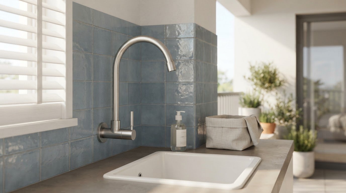 Gooseneck Spout with Ample Under-Spout Space