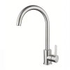 Brushed Nickel Kitchen Faucet Supplier with Hot and Cold Mixing