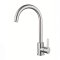 Brushed Nickel Kitchen Faucet Supplier with Hot and Cold Mixing