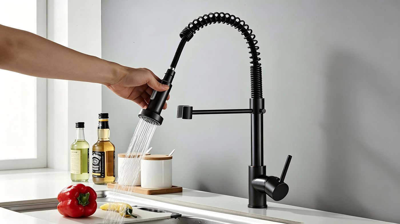 Matte Black Look for Farmhouse-Industrial Style