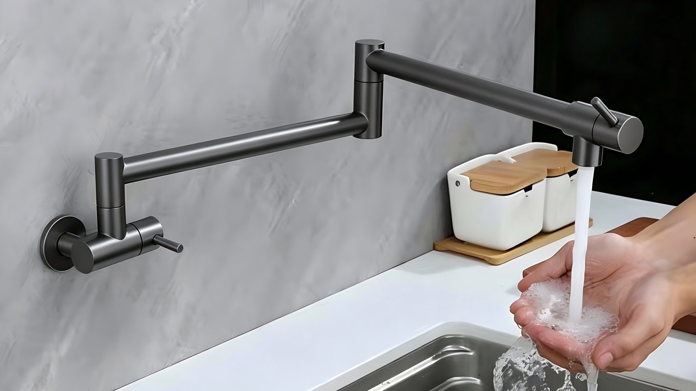 Multi-Joint Swivel for Flexible Water Position