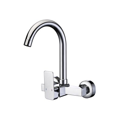 Chrome Wall Mounted Kitchen Faucet Wholesale Supplier for Bulk Projects