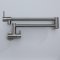 Grey Foldable Wall Mounted Kitchen Tap Supplier with Swivel Spout