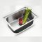 Brushed Nickel Single Bowl Kitchen Sink Supplier with Deep Draw Stainless Body