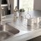 Brushed Nickel Single Bowl Kitchen Sink Supplier with Integrated Drainboard