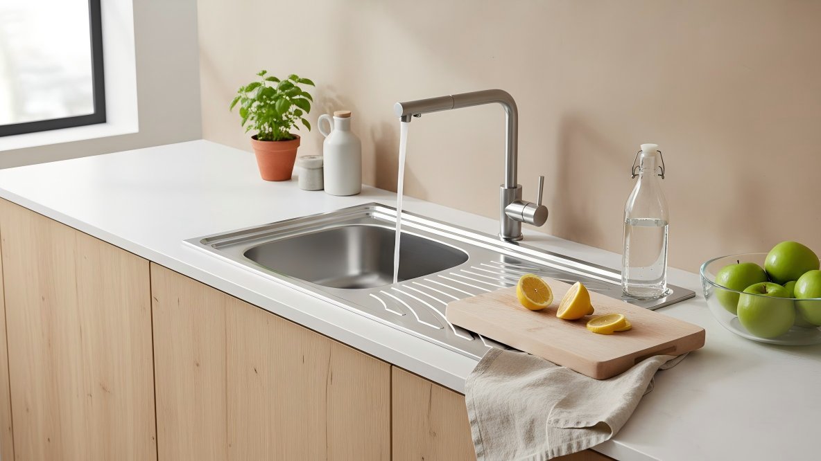 Top-Mount Drop-In Installation for Easy Fitting