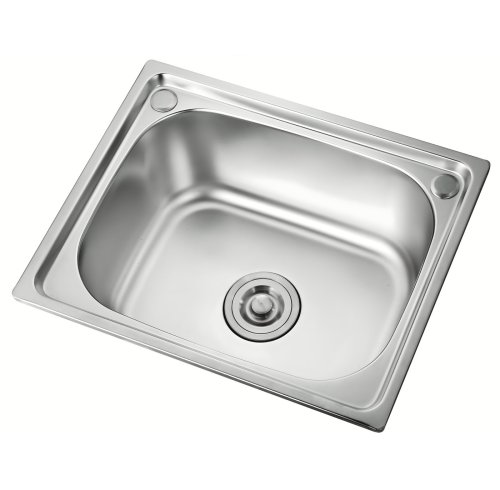 Brushed Nickel Single Bowl Kitchen Sink Supplier with Deep Draw Stainless Body