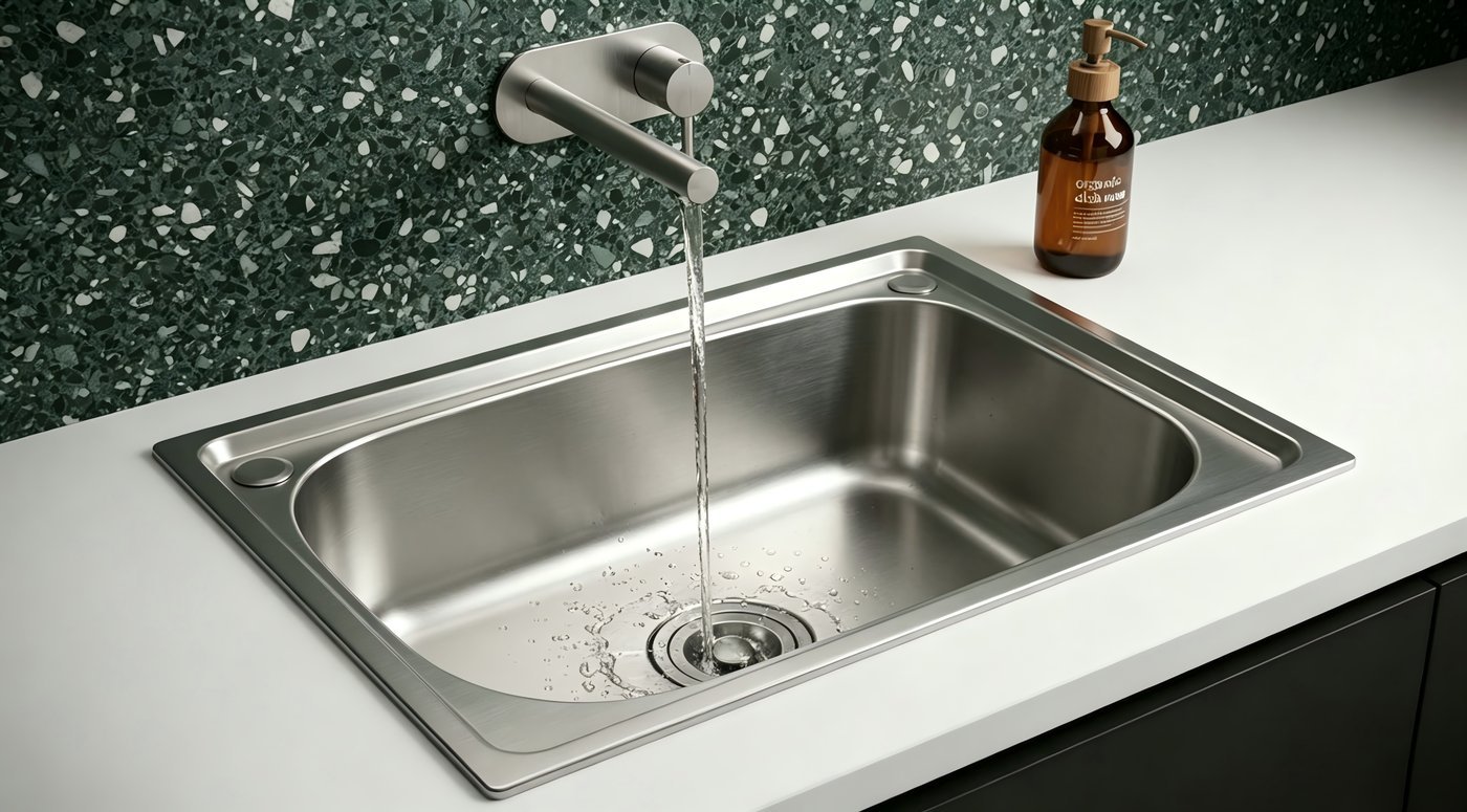 Practical 50x40cm Dimension for Single-Bowl Sinks