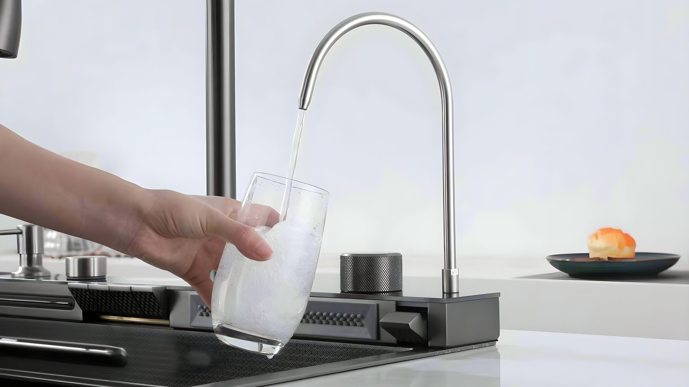 5-Piano-Key Valve with Digital Temperature and LED