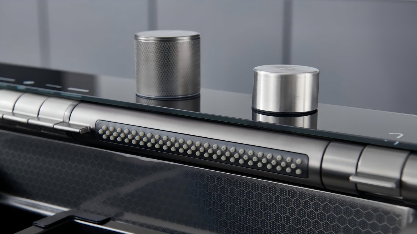 Stainless Steel Cutting Board with Dual Baskets