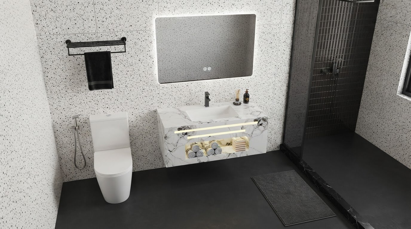 Patatek Marble Sintered Stone Seamless Craftsmanship
