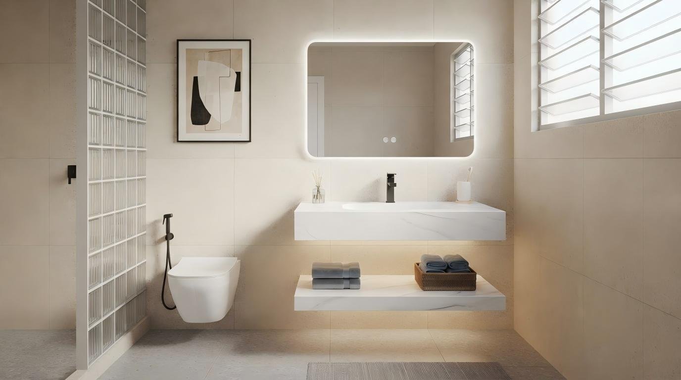 Double-Tier Open Floating Layout