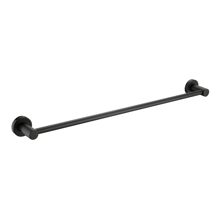 Matte Black Towel Bar Supplier with Electrostatic Coating for Bathrooms