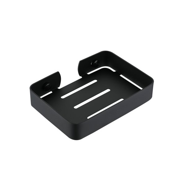 Matte Black Soap Dish Supplier with Deep Anti-Drop Chamber Design