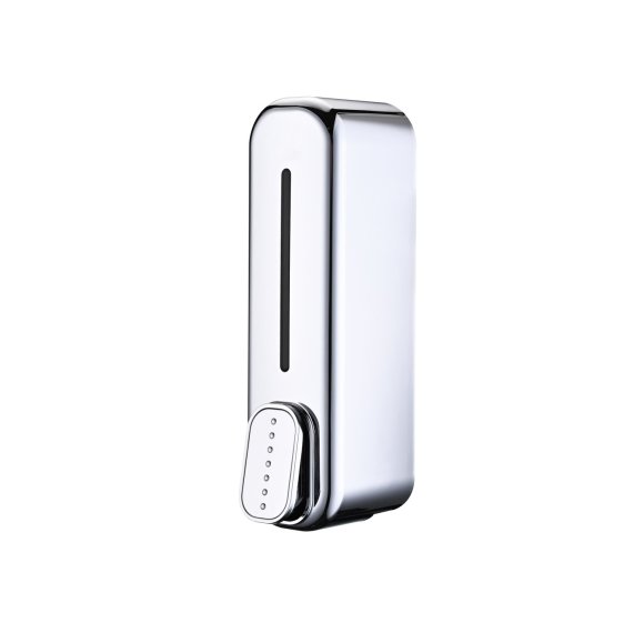 Chrome 350ml Soap Dispenser Supplier with Level Window for Bathrooms