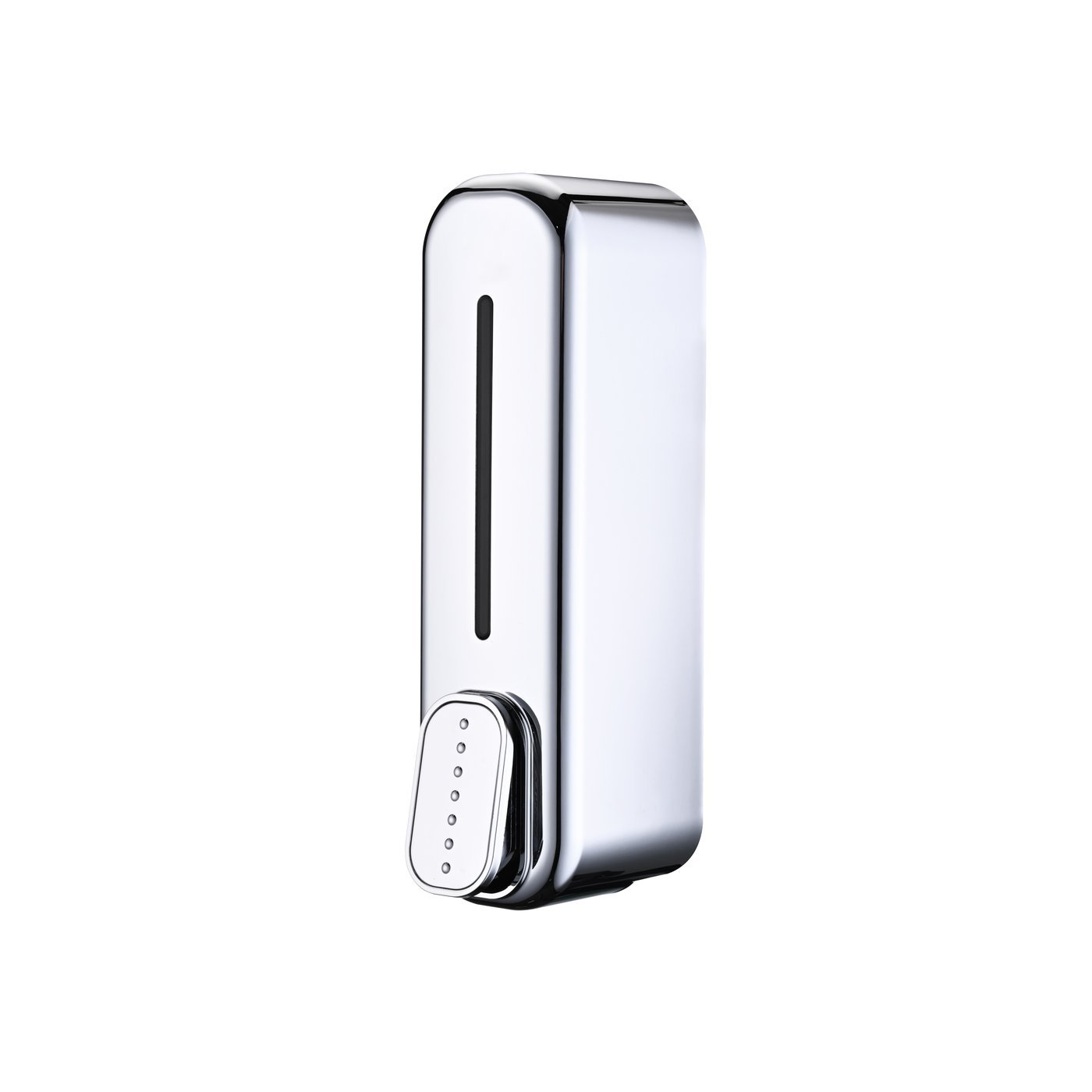 Chrome 350ml Soap Dispenser Supplier with Level Window for Bathrooms