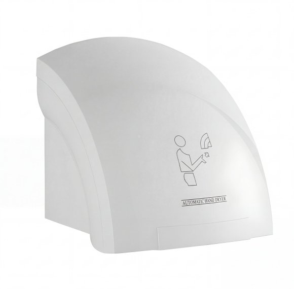White 1200W Hand Dryer Supplier with Hot and Cold Air for Bathrooms
