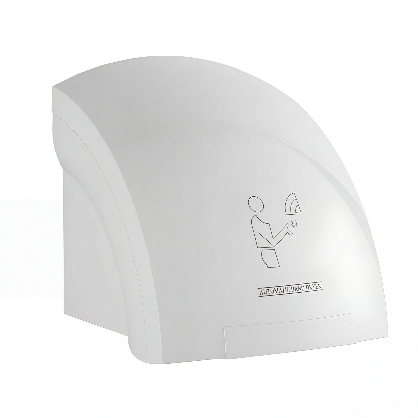 White 1200W Hand Dryer Supplier with Hot and Cold Air for Bathrooms