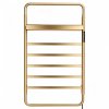 Brushed Gold Electric Towel Warmer Supplier with Six-Level Thermostat