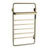 Brushed Gold Electric Towel Warmer Supplier with Six-Level Thermostat
