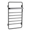 Grey Electric Towel Warmer Supplier with Four-Level Water Protection